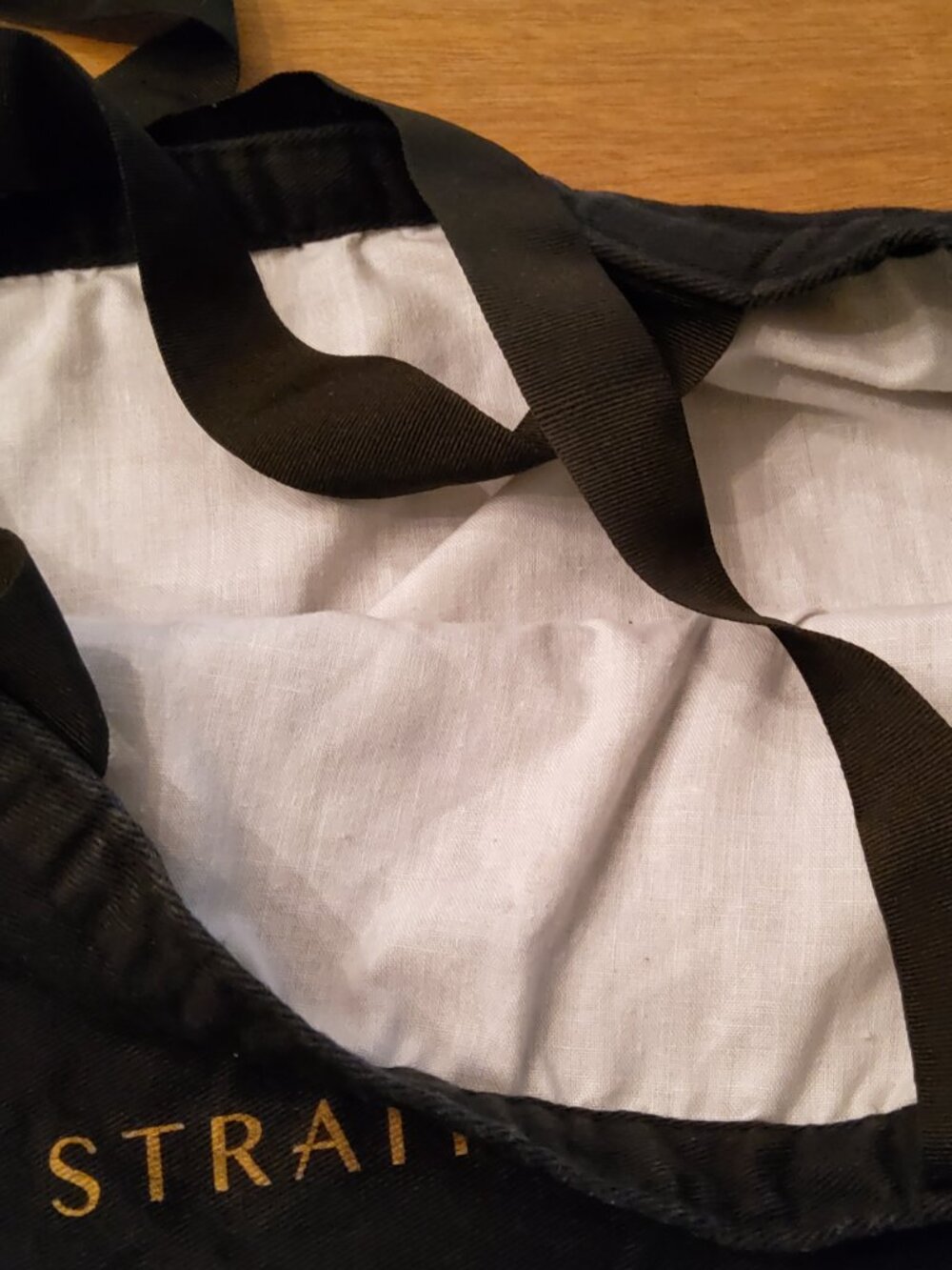 Strathberry Handmade in Spain Midi Tote in Black - Picture 13 of 16